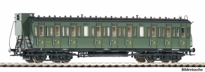 Piko 53337 - H0 - Abteilwagen 3. Kl. mit Bremserhaus, SNCF, Ep. III